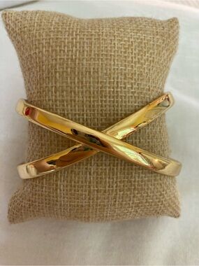 Talbots X Designed Criss Cross Cuff Bracelet